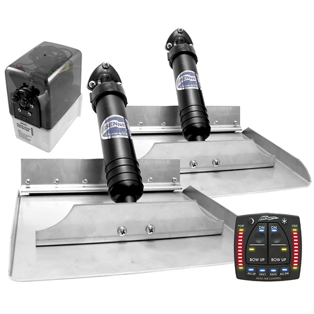 BENNETT MARINE 129ATP Hydraulic Trim Tab Complete Kit w/Auto Trim Pro 129ATP